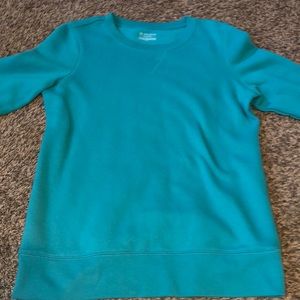 tek gear hoodless sweatshirt.